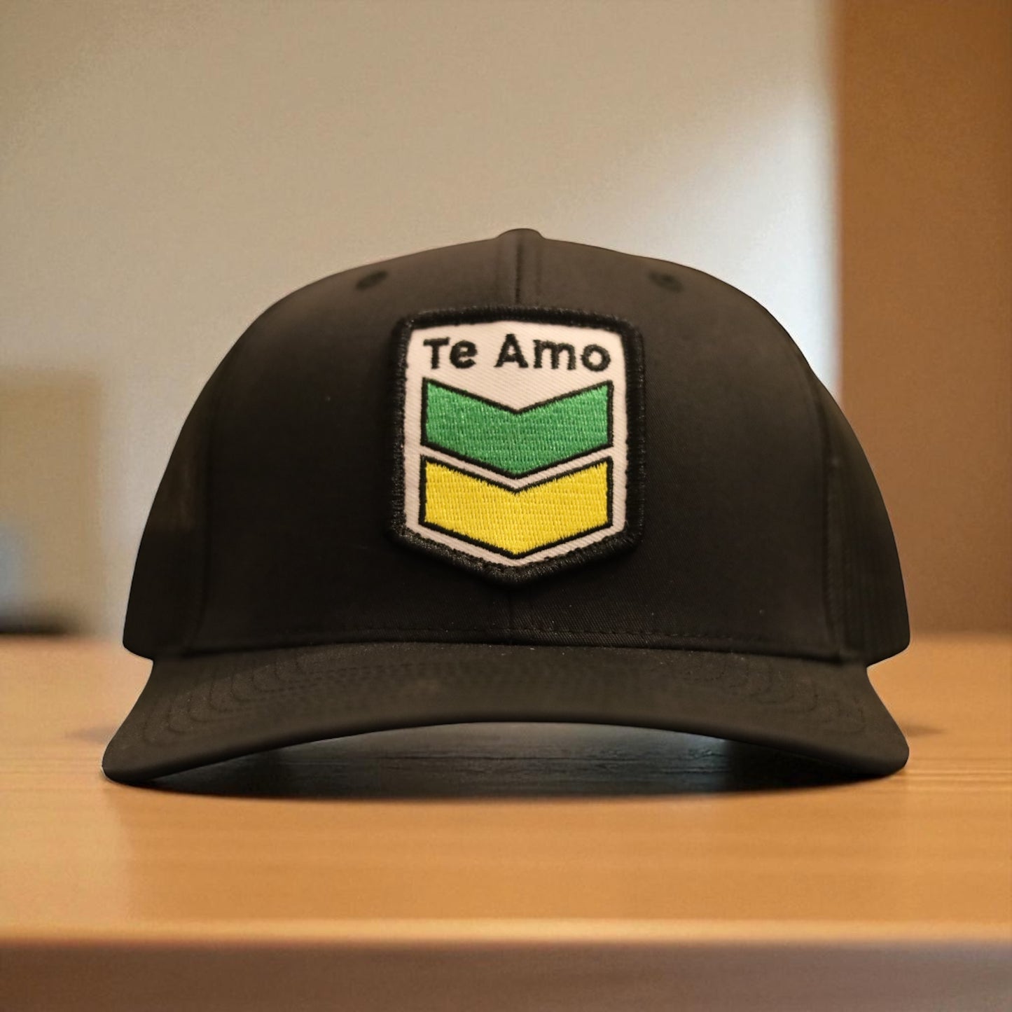 3 Bird Lifestyle Trucker Hat • Black • Te Amo (Jamaica)