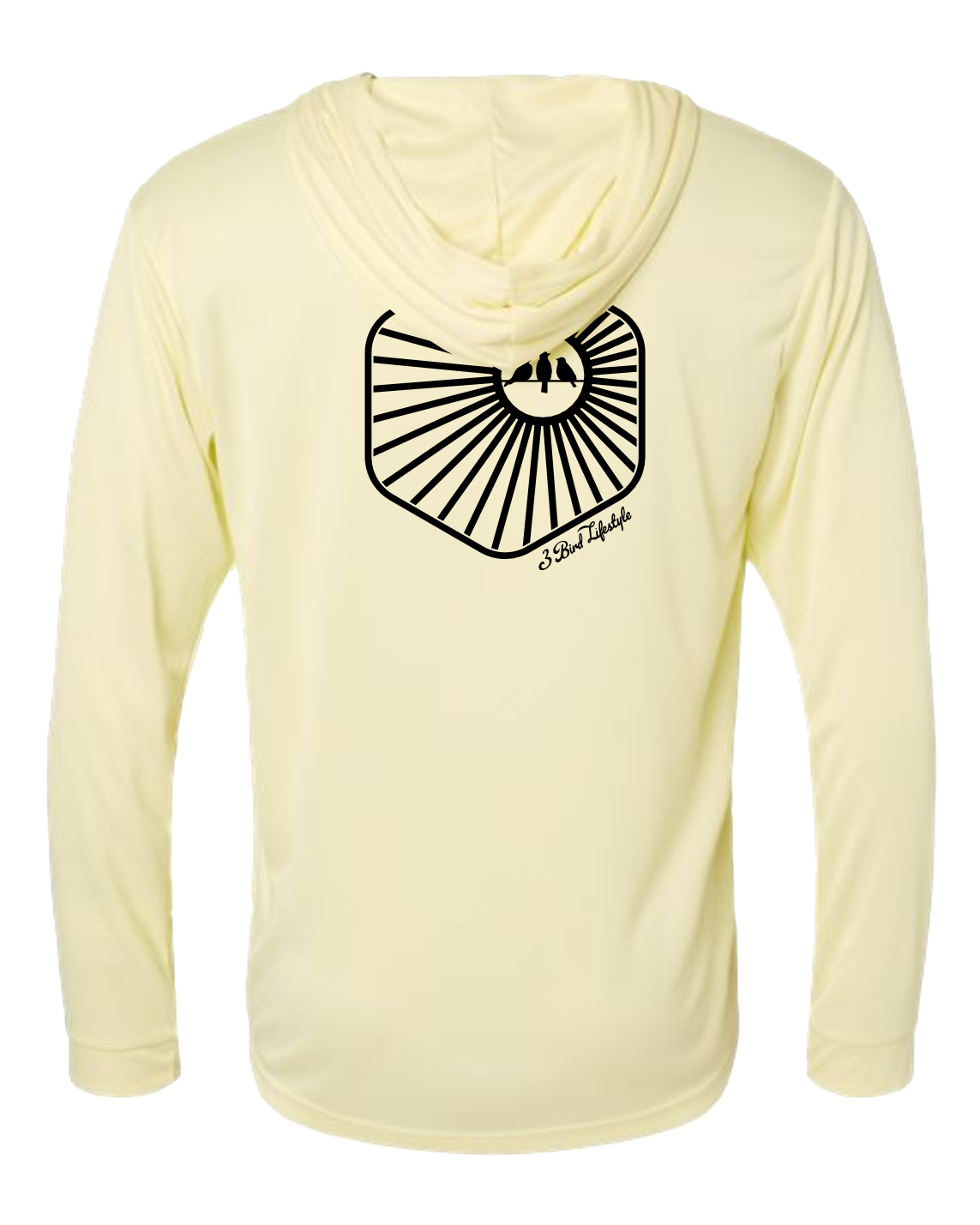 3 Bird Lifestyle Performance Hoodie • Dri-FIT Burst • Yellow