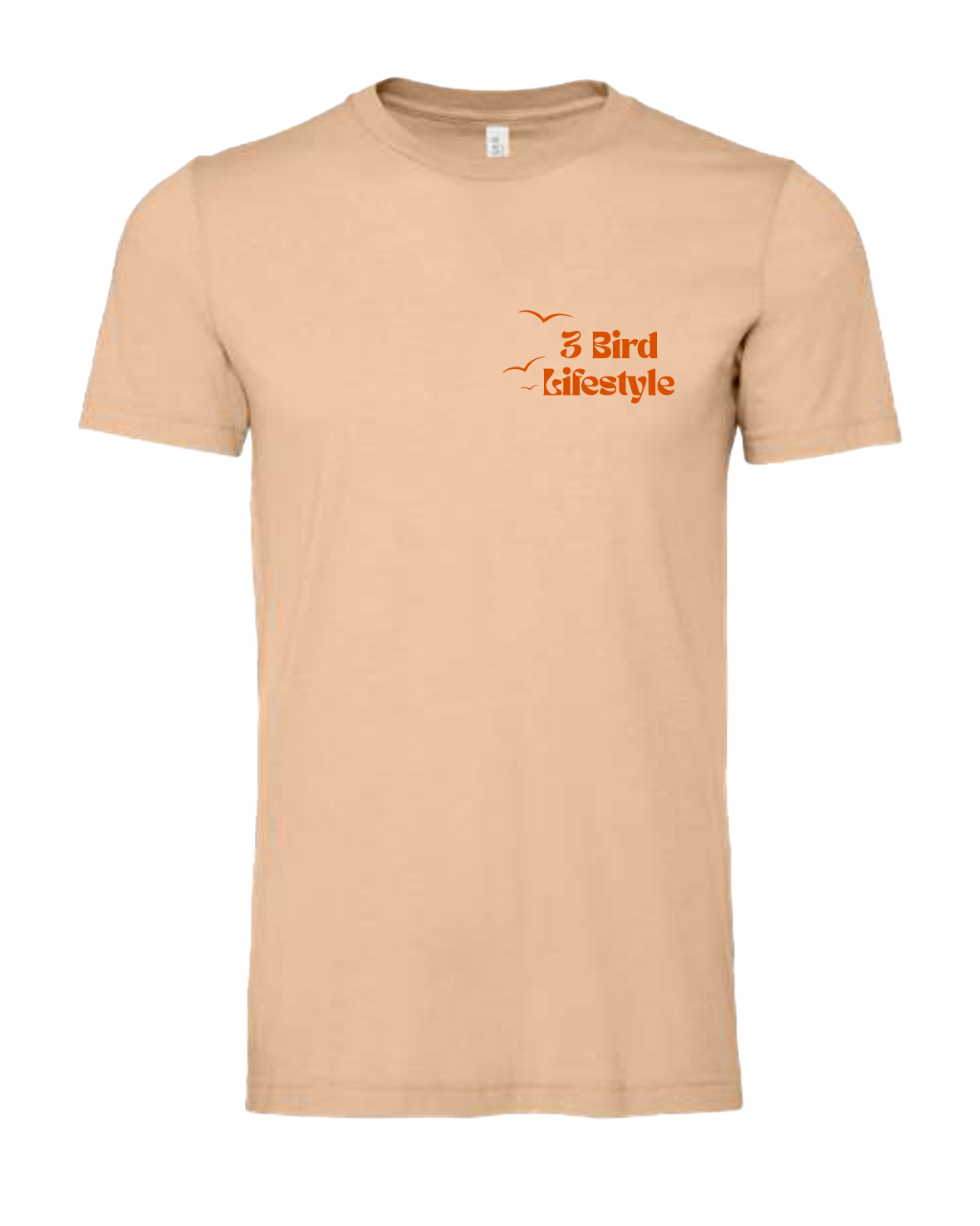3 Bird Lifestyle T-Shirt • Wave • Heather Sand Dune