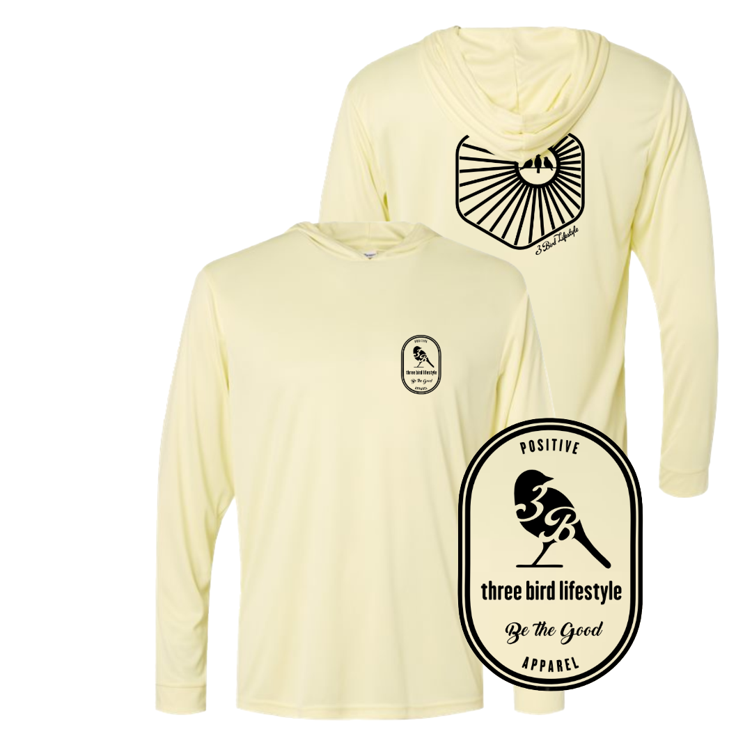 3 Bird Lifestyle Performance Hoodie • Dri-FIT Burst • Yellow