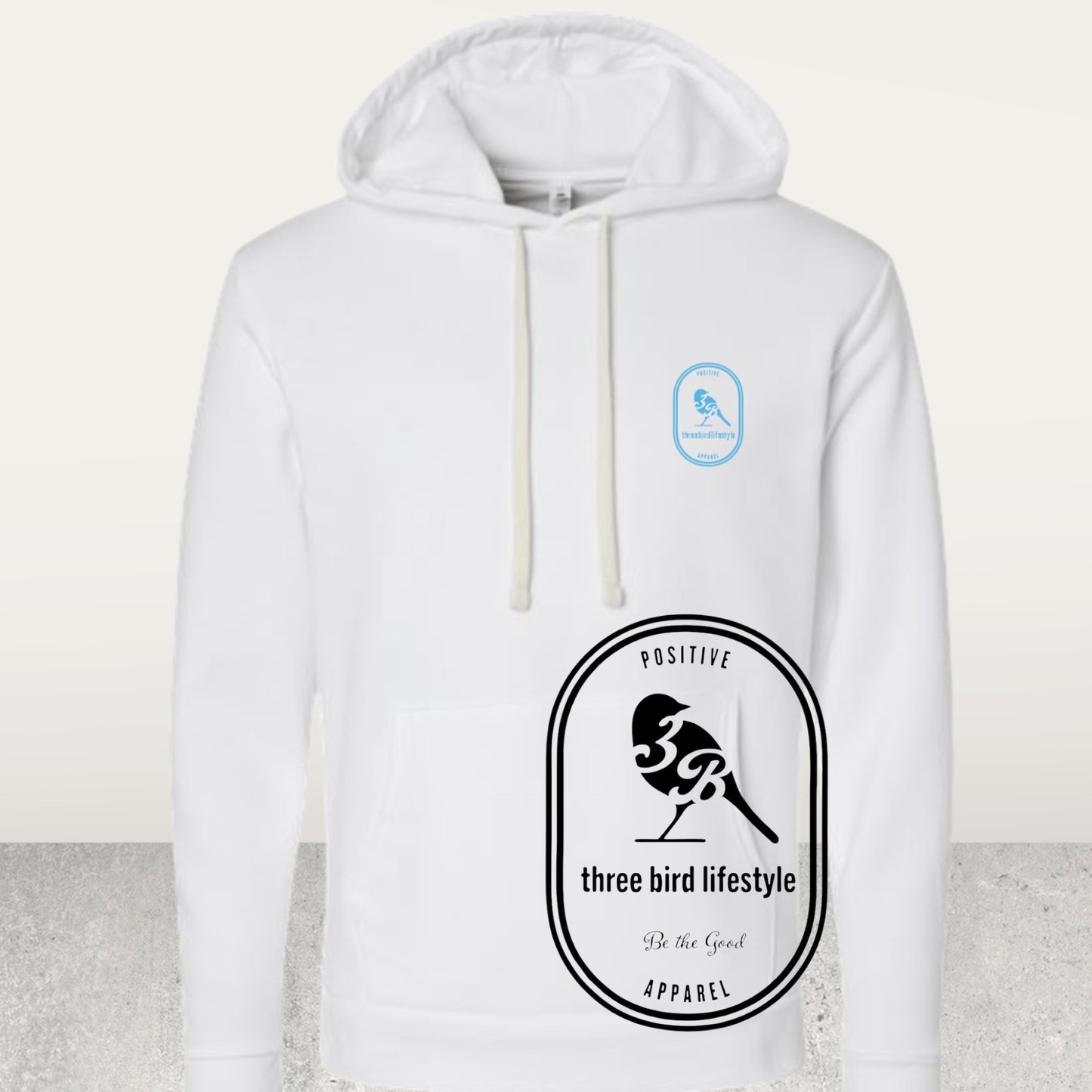 3 Bird Lifestyle Dread Head• Be Good To People For No Reason • White