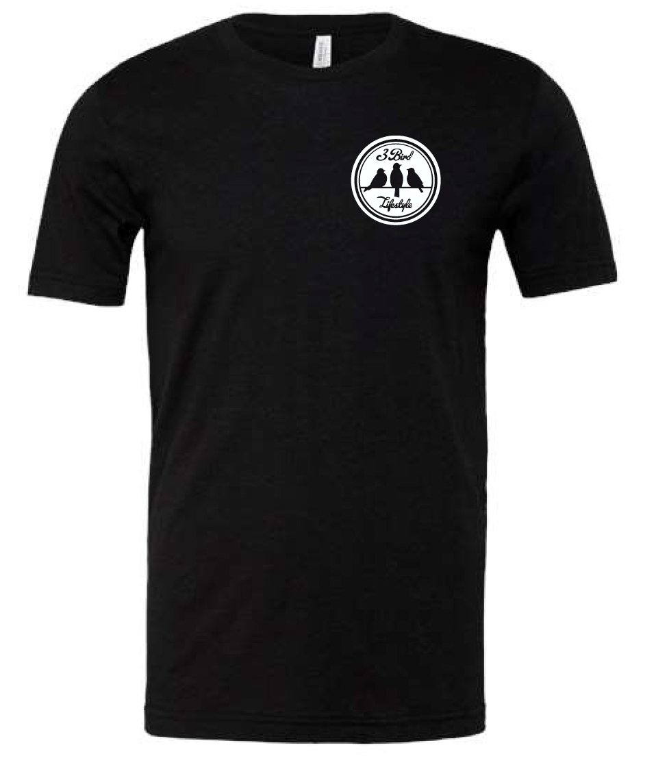 3 Bird Lifestyle T-Shirt • Te Amo • Black & Yellow