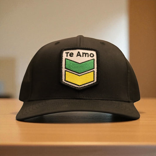 3 Bird Lifestyle Trucker Hat • Black • Te Amo (Jamaica)