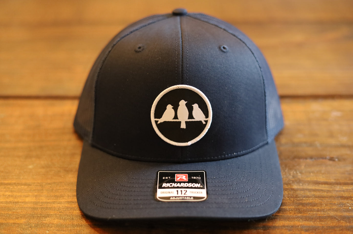 3 Bird Lifestyle Trucker Hat • Navy • Birds Only Small Patch