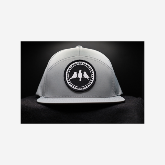 3 Bird Lifestyle Water-Resistant Hat •Grey•3 Birds Only Patch